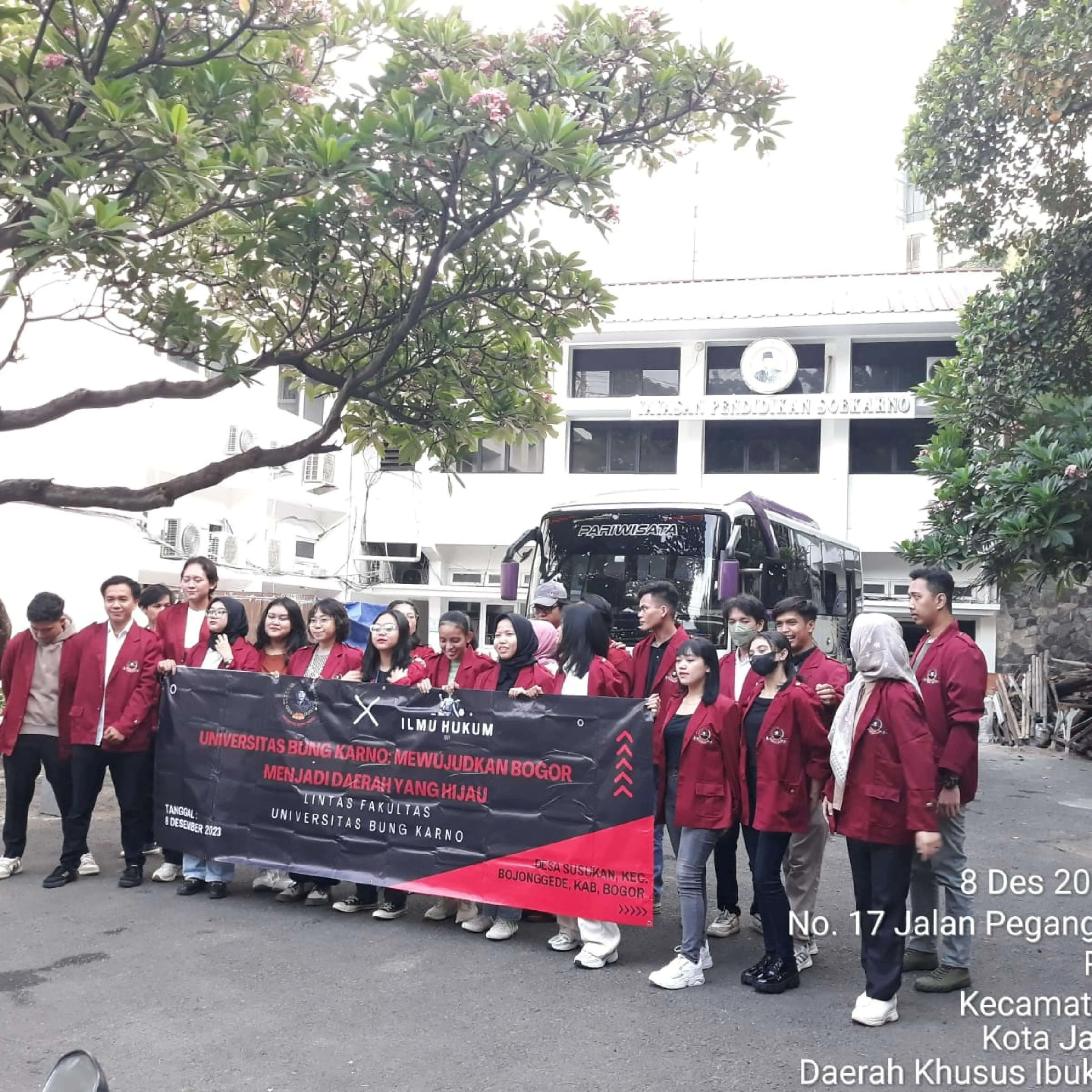 Galeri Morena Trans bersama Universitas Bung Karno di Bogor